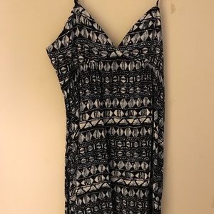 Navy/white sun dress